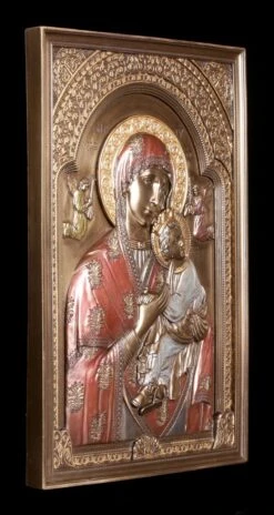 Wandrelief Ikone - Gnadenbild Unserer Lieben Frau... -Statuen Modell Verkauf Wandrelief Ikone Dame 158cf8650b58aa 1280x1280