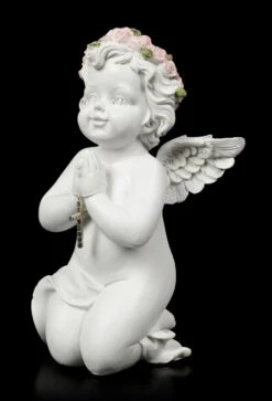 Weiße Engel Figur Betend Mit Kreuz -Statuen Modell Verkauf Weisse Engel Figur Betend Mit Kreuz 2 1280x1280