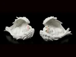 Weiße Schlafende Engel Figuren - 2er Set -Statuen Modell Verkauf Weisse Schlafende Engel Figuren 2er Set 2 1280x1280