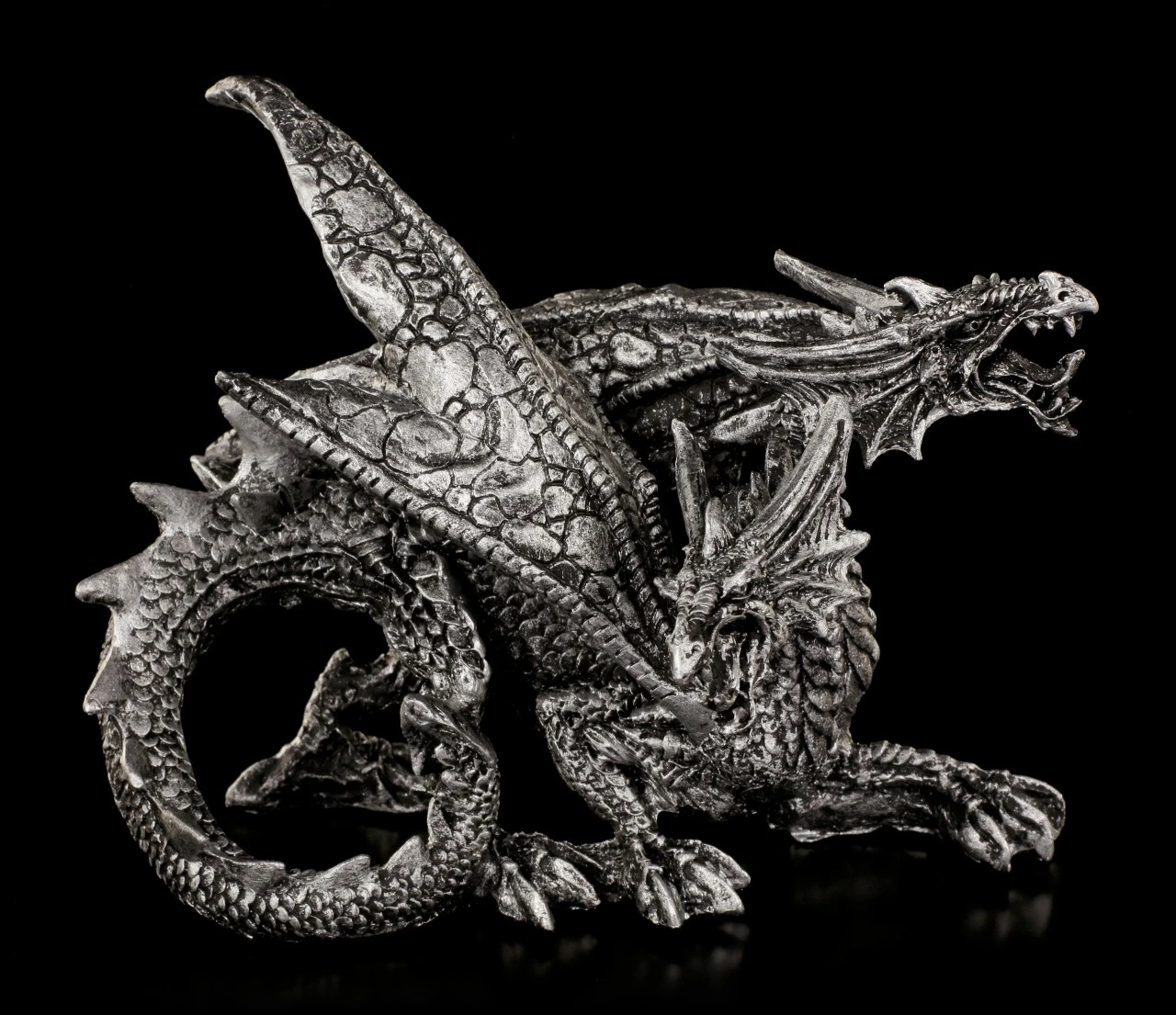 Zweiköpfige Drachen Figur - Verath & Darko 3 Zweiköpfige Drachen Figur - Verath & Darko